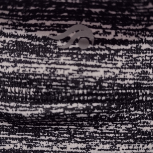 IDEOLOGY Zip Athletic Jacket. Color is Pink and Black/White. Size Medium. - Picture 7 of 8